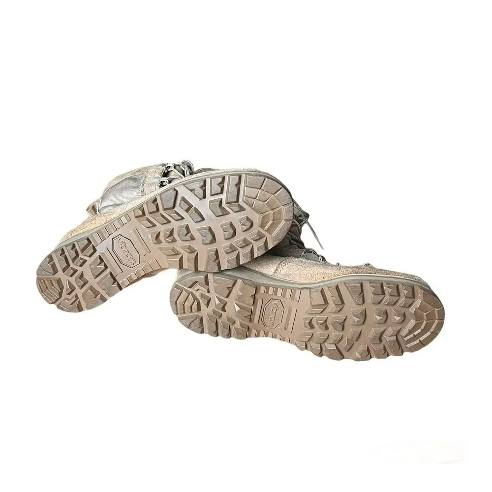 Men's Gore-Tex Desert Tan Suede Lace Up Tactical Military Combat Boots Size: 6R